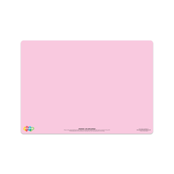 Pink Tinted Number Formation Mat - Image 2