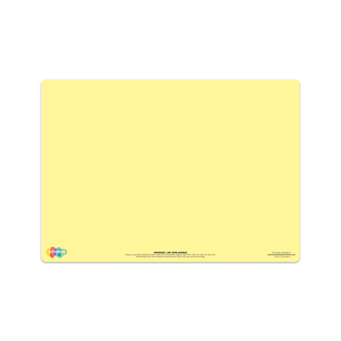 Yellow Tinted Number Formation Mat - Image 2