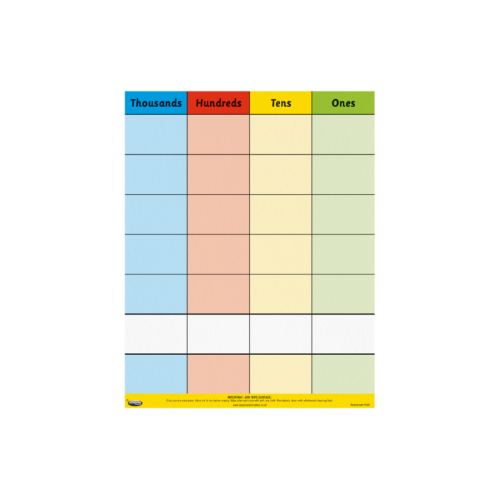 Child's Medium Place Value Calculation - THOS & HTO