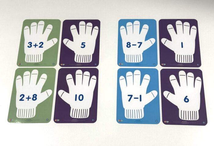 Addition and Subtraction Gloves (within 10)