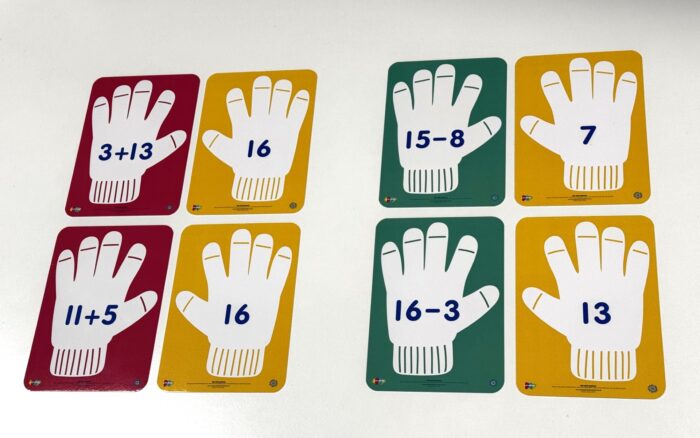 Addition and Subtraction Gloves (within 20)