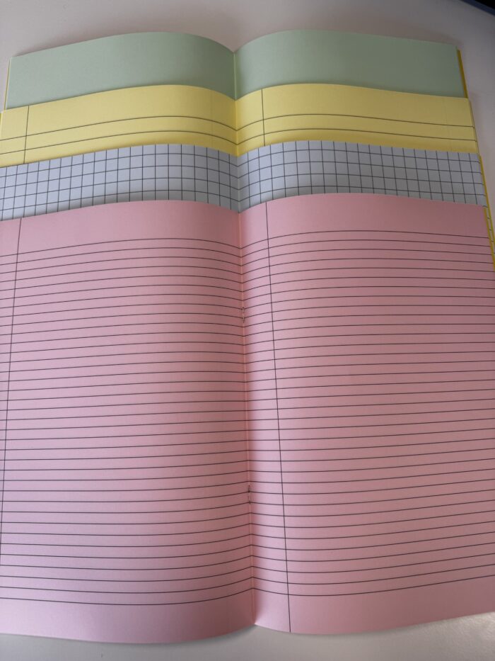 PINK RULED A4 EXERCISE BOOK - Image 3